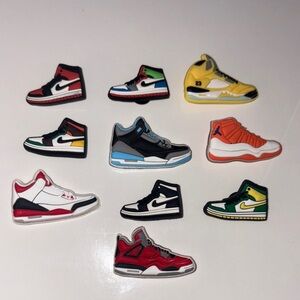 Colorful Sneaker Shoe Charms NEW